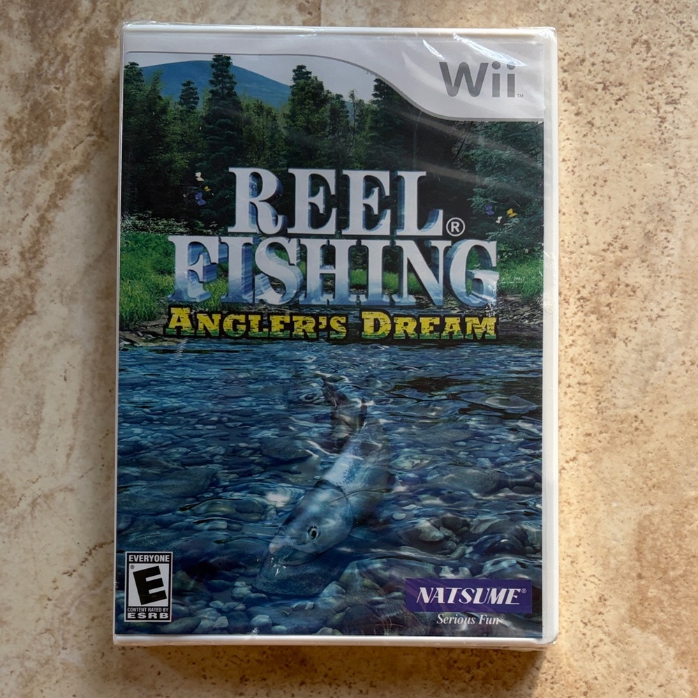 Wii game. Reel fishing
